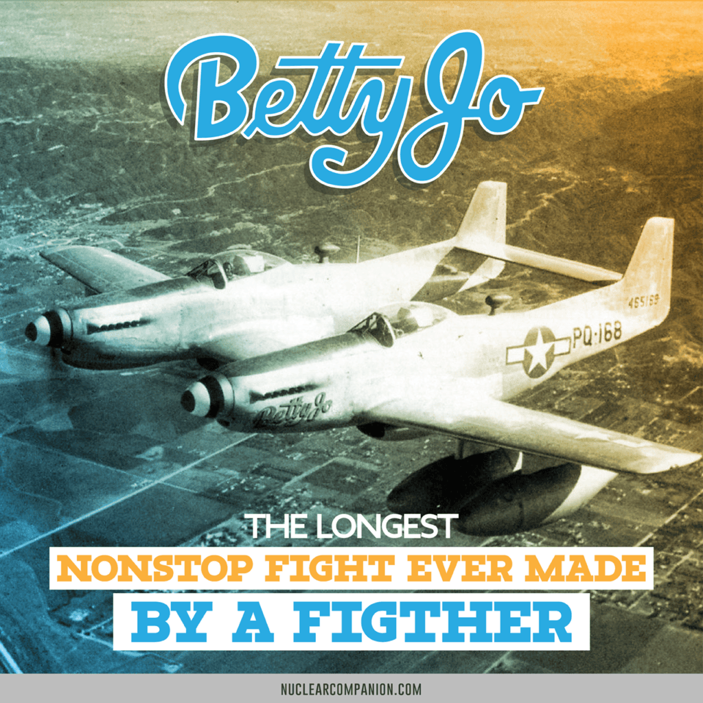 Betty Jo: The longest nonstop flight ever made by a fighter
