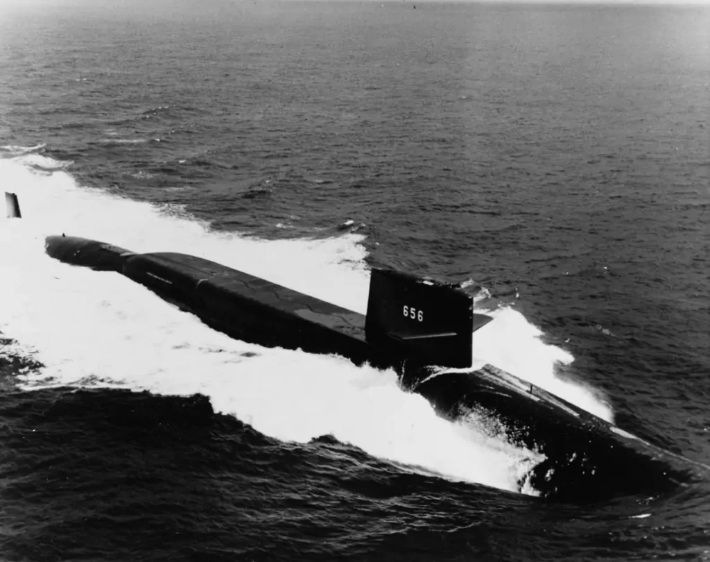 The USS GEORGE WASHINGTON CARVER (SSBN 656) was the nineteenth submarine converted to POSEIDON C3.