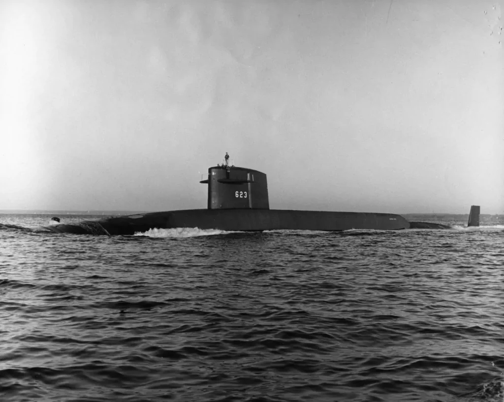 The USS NATHAN HALE (SSBN 623) was the twenty-fifth submarine to be converted to POSEIDON C3 capabilities.